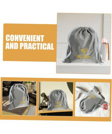 TOVINANNA 8 Pcs Hair Dryer Storage Bag Blow Dryer Travel Hair Dryer Blowdryer Drawstring Bag Fabric Grey 25.00X22.00X0.50CMx4pcs Greyx4pcs - Buy Online on GoSupps.com