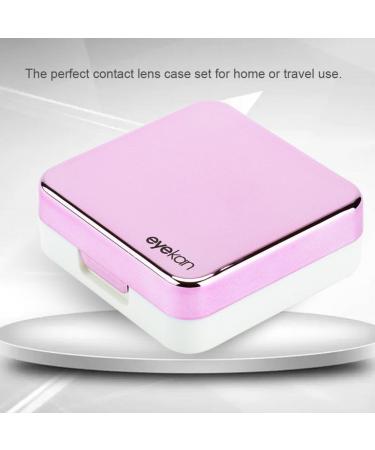 Buy Koulate Lens Box - Reflective Cover Contact Lens Case Set Travel Kit (Cute Color 2) - Fast International Shipping - Buy Online on GoSupps.com