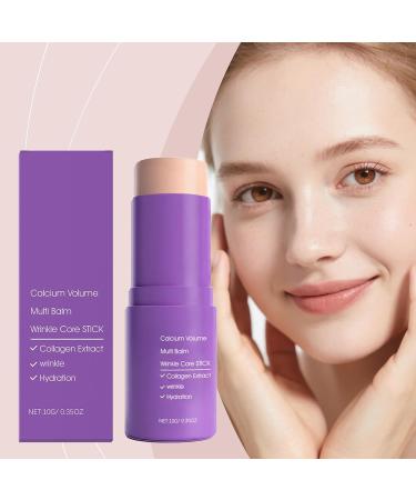  Cynamus Wrinkle Multi Balm Stick Anti-Aging Firming Moisturizing Stick Skin Firming Moisturizing Stick Anti-Aging Moisturizing Stick Firming Cream for Face Eyes Lips and Skin - 2 Pack - Buy Online on GoSupps.com