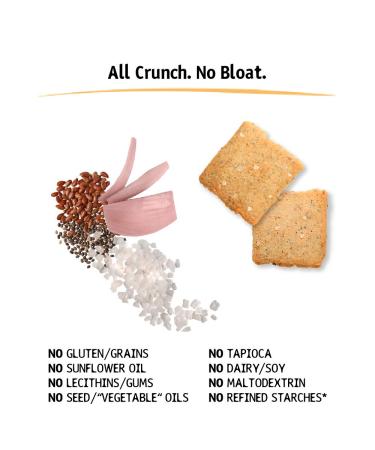 Hu Gluten Free Crackers | Sea Salt Keto Crackers 6 Pack | Grain Free Low Carb Snacks - Buy Online on GoSupps.com