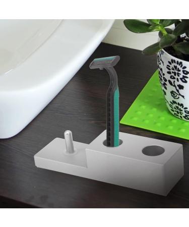 Minkissy Metal Cladding Men's Manual Shaving Razor - Zinc Alloy Holder for Electrical Razors & Clothes Hanger - Premium Quality - Buy Online on GoSupps.com