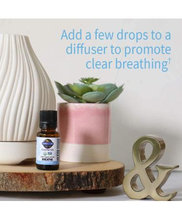 Garden Of Life Organic Breathe Blend Essential Oil - 0.5 Fl Oz (Pack of 1) - Buy Online on GoSupps.com