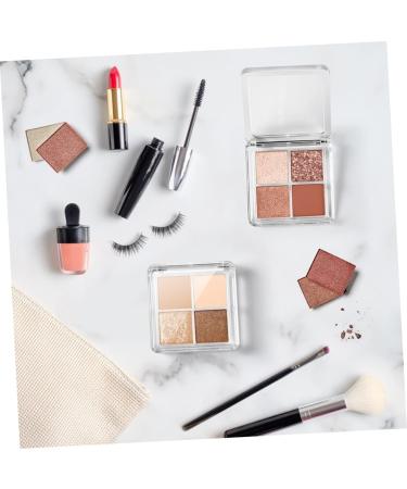 Didiseaon 40 Pcs Boxes Eye Shadow Box Blush for Cheeks Palette Clear Empty Eyeshadow Pallets Blush Box Make up 6x6cmx4pcs Transparentx4pcs - Buy Online on GoSupps.com