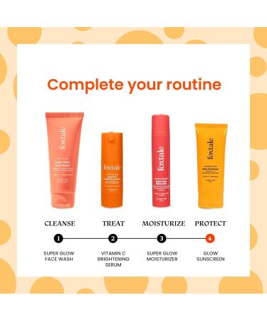 FoxTale Spf 50 Vitamin C Glow Sunscreen With Pa++++ & Niacinamide (3) - Buy Online on GoSupps.com