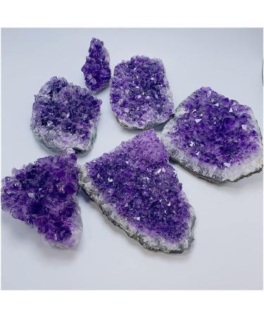 150gwholesale Natural Amethyst Quartz Cluster Reiki Crystals Art Home Decor Gift - Buy Online on GoSupps.com