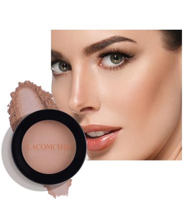 LACOMCHIR Blush Makeup Matte Powder Blush Face Makeup High Impact Buildable Lightweight Contours Cheeks Cruelty Free Vegan 0.16oz -03