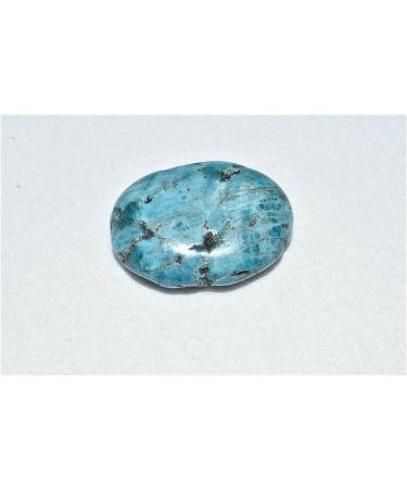 Balance Blue Apatite Tumbled Stone One Natural Quartz Reiki Crystal Lucky Stone Crystal Home Goods - Buy Online on GoSupps.com