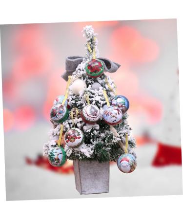 OUNONA Christmas Candy Tin 1 Pc Christmas Tree Hanging Decorations Afro Soap Mold Candy Boxes Container Food As Shown 1 pcs - Buy Online on GoSupps.com