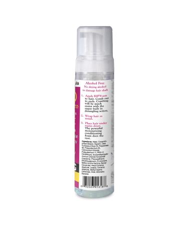 Bronner Bros BB Foam Wrap Lotion - Moisturizing Olive Oil Foam for Natural & Relaxed Hair - Alcohol-Free No Flaking - Define Curls & Roller Sets - 8 oz - Buy Online on GoSupps.com