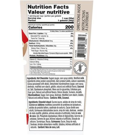 Gourmet du Village HOT Chocolate Cup Retro Reindeer 58 Grams Chocolate Retro Reindeer 58 g (Pack of 1) - Buy Online on GoSupps.com