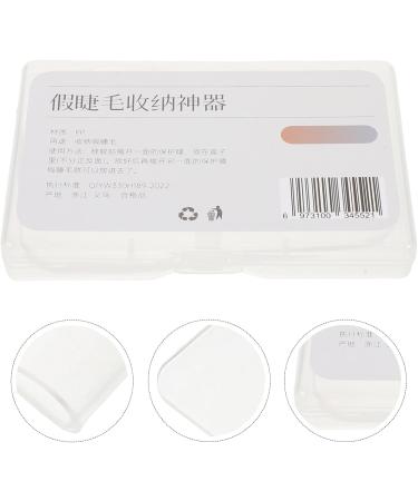 Baluue Lot de 2 Bo tes de Rangement pour Faux Cils Transparentes tuis Herm tiques Anti-Poussi re Fermeture S curis e Organisateurs Compacts pour Extensions de Cils Trousse Portable - Buy Online on GoSupps.com