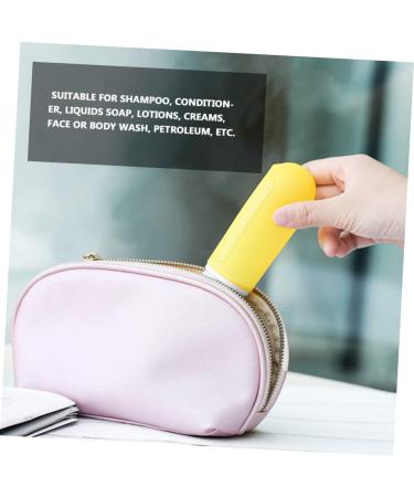 HAPINARY Shampoo Travel Bottle Soft Lip Gloss Yellow Suit Body: Filling Portable Empty Container - Buy Online on GoSupps.com