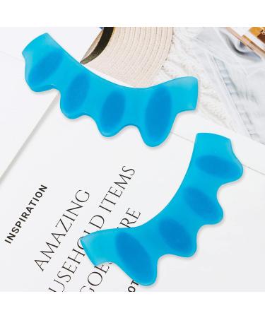 4-Piece Silicone Toe Spreader - Hallux Valgus Correction & Hammer Toe Separator for Pedicure & Toe Alignment - Buy Online on GoSupps.com