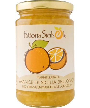 Fattoria Sicilsole 2 x Organic Orange Jam 370g (2 x 370g) - Buy Online on GoSupps.com