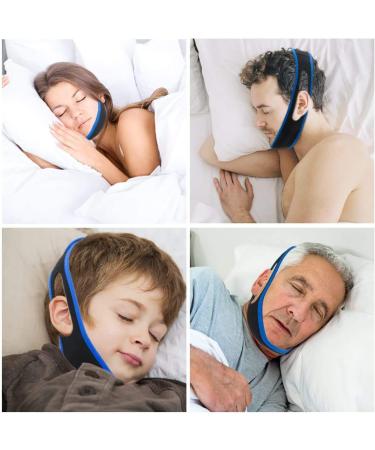 Anti Snoring Chin Strap for Men and Women - Adjustable Snore Reduction Device for Better Sleep - Buy Online on GoSupps.com