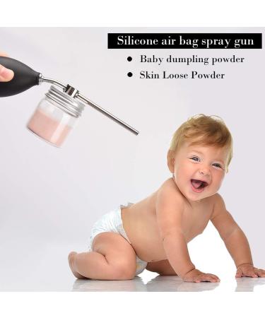 Buy No LIVE Powder Spray Bottles - Portable Hairdressing Tools & Nozzle Pumps for Hair Loss | International Shipping Available - Buy Online on GoSupps.com