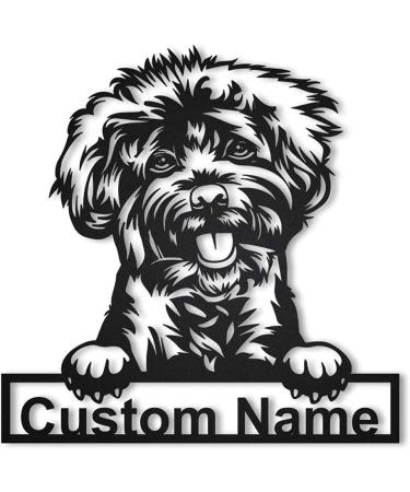 Personalized Labradoodle Wooden Shield Art | Unique Gift for Father's Day & Birthdays | Custom Dog Decor - Buy Online on GoSupps.com