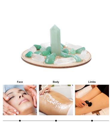 Yoga Healing Stones Set - Chakra Crystal Therapy Kit for Meditation & Energy Balancing | Semi-Precious Crystals for Holistic Healing - Buy Online on GoSupps.com