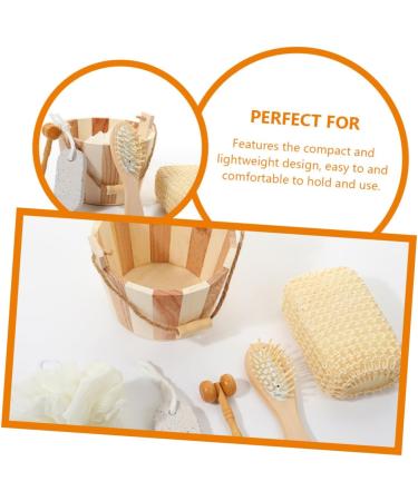 DOITOOL 1 Set Bath Accessories Bath Tool Kit Skin Care Kits Skin Care Tools Clipper Guards Hairbrushes for Woman Body Exfoliating Tool Scrubber Body Cleaning Kit Foot Wood Brush - Buy Online on GoSupps.com