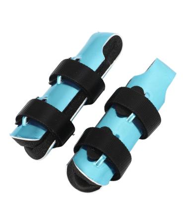 Two-Piece Metal Finger Splint - Breathable Support Brace for Arthritis & Broken Fingers (Large) - 2 Pack - Buy Online on GoSupps.com