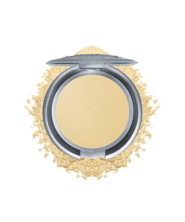 T. Leclerc Compact Pressed Powder - Super-Blendable Face Makeup Longwear Portable Matte Finish for Radiant Natural Medium to Full Coverage Airbrushing Mineral Based For Pores & Imperfections (Banane) No. 01 Banane