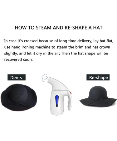 ASSQI Women's 100% Wool Foldable Wide Brim Retro Fedora Floppy Felt Bowler Hat in Black - Buy Online on GoSupps.com