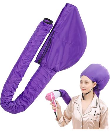 Hair Dryer Bonnet - Hair Dryer Hood Diffuser Attachment - Soft Adjustable Dryer Cap with Headband for Speeds Up Drying Time & Conditioning Fits All Head Sizes - Buy Online on GoSupps.com
