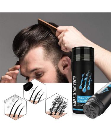 Hair Building Fibers Hair Building Fibres Powder Hair Fibres Dark Brown Hair Fibres For Thinning Hair Hair Loss Concealer Fiber Hair Building Fibres & Hair Fibers (Dark Brown) - Buy Online on GoSupps.com