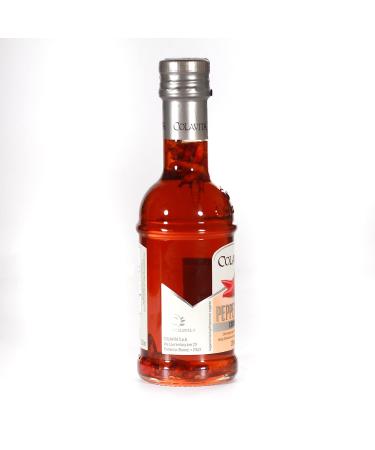 Colavita Pepperolio Extra Virgin Olive Oil with Hot Chili Pepper - 8.5 fl oz Glass Bottle - Buy Online on GoSupps.com