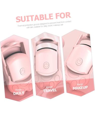 Healeved Heated Eyelash Curler Portable Eyelash Curler Household Lash Curler Electric Lash Curler Eyelash Accessory Heating Eyelash Perm Practical Eyelash Tool Handheld Eyelash Curler - Buy Online on GoSupps.com