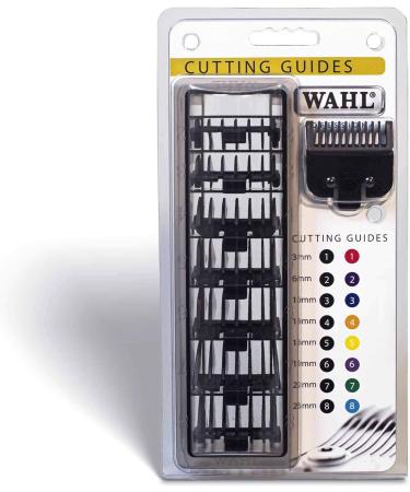 Wahl Plastic Comb Attachments Set of 8 for Multi Cut Clippers - Durable, Easy to Organize, Black - Buy Online on GoSupps.com