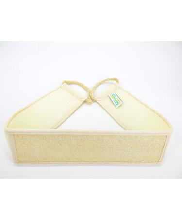 Aimisin Loofah Bathing Set: Exfoliating Glove, Back Scrubber & Pad for Skin Cleansing - Men and Women Body Exfoliator for Bath, Spa & Shower - Buy Online on GoSupps.com