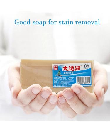 Grand Canal Old Soap Underwear Cleaning Soap Stain Remover Laundry Soap Stain Remover for Clothing Underwear Shoes Bedclothes Carpet (Color : Yellow) - Buy Online on GoSupps.com