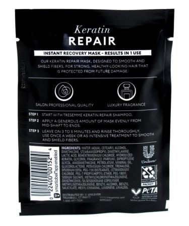 Buy Tresemme Mask Repair+Protect Packettes - 1.5 oz (10 Pieces) | International Shipping Available - Buy Online on GoSupps.com