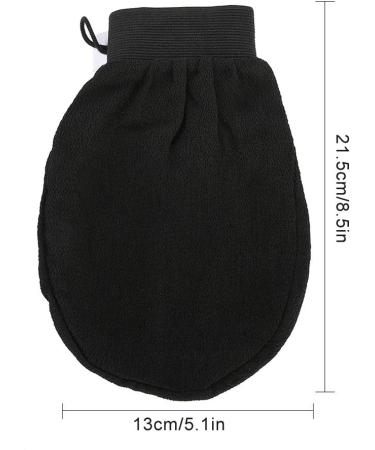 Exfoliating Bath Gloves for Soft Skin - Round Spa Scrubber for Men and Women - Buy Online on GoSupps.com