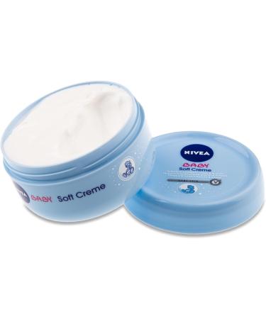 NIVEA Baby Soft Care Cream - 24-Hour Moisturizing with Calendula - 200ml - Buy Online on GoSupps.com