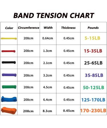 Resistance Band Gym Rubber Workout Elastic Band Workout Exercise Cycle Strength Fitness Equipment Training Extender Unisex (Color : E Size : 1) (E 1) - Buy Online on GoSupps.com