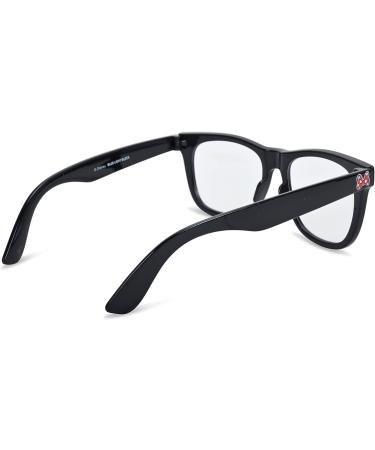 Minnie Mouse Blue Light Blocking Glasses for Women | Stylish Red/Black Computer Eyewear with Pouch | Screen Protection - Buy Online on GoSupps.com