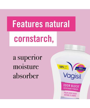Vagisil Talc-Free Deodorant Powder - 8 oz x 5 Pack - Buy Online on GoSupps.com