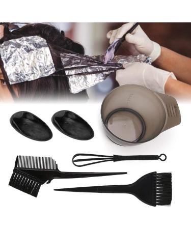Hair Coloring Brush Anti Slip Hair Dyeing Styling Tool Hair Coloring Brush Hair Tint Salon Mixing Bowl Set for Salon and Household(1#) - Buy Online on GoSupps.com
