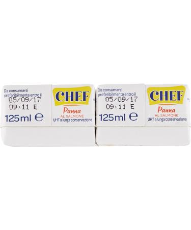 Buy Parmalat Panna Chef al Salmone Cream Cooking Cream with Salmon 2x125ml - Authentic Italian Flavor for Your Dishes | Fast International Shipping - Buy Online on GoSupps.com