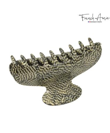 French Amie Large 4 1/4 Opera Thin Oval Handmade Celluloid Hair Claw Clip - Strong Hold No Slip Grip - Made in France - Buy Online on GoSupps.com