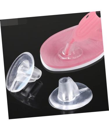 FOMIYES 12pcs Silicone Thong Protector Pads for Sandals | Clear Toe Protectors & Gel Grinding Feet Forefoot Pads - Perfect for Beach Wear - Buy Online on GoSupps.com