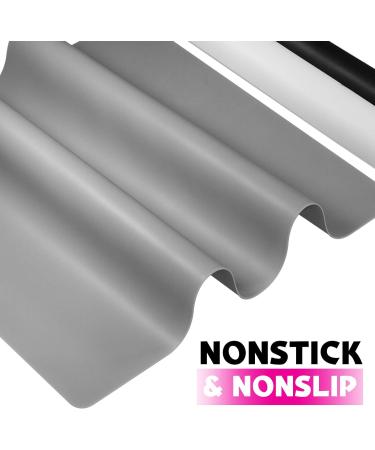 3 Pack Silicone Mats for Resin Crafts - Nonstick Craft Mats for Jewelry Casting, Play Dough, and Paint - 15.7 x 11.7 inches - Black, Dark Gray, Transparent - Buy Online on GoSupps.com