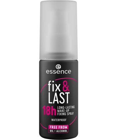 essence | Fix & Last 18H Long-Lasting Makeup Fixing Spray | All-Day Hold & Smudge Proof | Vegan & Cruelty Free
