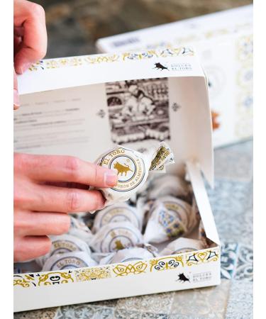 El Toro - Case of 350 g of Polvorones el Toro almonds - Valladolid (Tordesillas) - Made with almonds - Handmade product - Christmas sweets - traditional recipe Pink - Buy Online on GoSupps.com