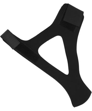 Buy Comfortable Black Chin Strap for Snoring Relief - Anti-Snore Breathable Solution for Women | International Shipping - Buy Online on GoSupps.com