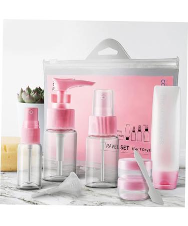 Beaupretty Travel Shampoo Bottle portable sprinkling bottle silicone containers toiletry bag clear silicone bag clear make up bag clear toiletry bag silicone toiletry bag spray - Buy Online on GoSupps.com