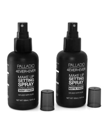 Palladio 4 Ever and Ever Make Up Setting Spray Longlasting Instantly Sets and Secures Makeup for All Day Wear (Dewy Finish) 100 ml - Buy Online on GoSupps.com
