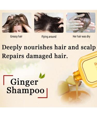 Ginaday Instant Ginger Hair Regrowth Shampoo 17.6oz - Hair Growth & Anti-Hair Loss Care - 500ml - Buy Online on GoSupps.com